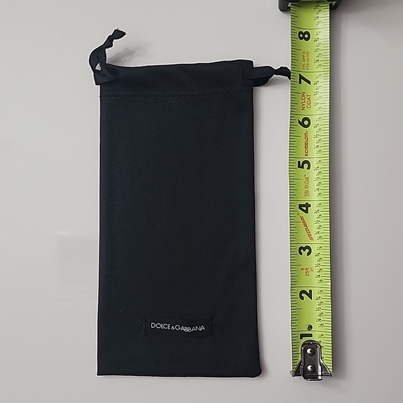 Dolce & Gabbana Black White Soft Sunglasses Pouch - Picture 3 of 4